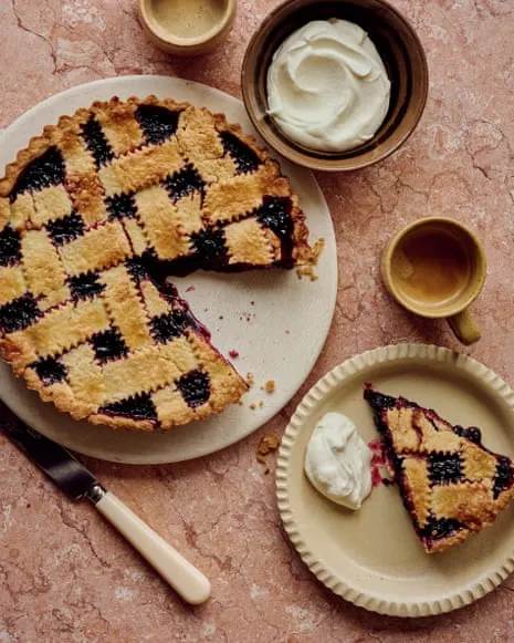 A Tempting Creation for Berry and Herb Pastry